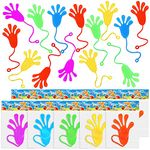 Yeetec 24 Pack Sticky Hands Stretchy Sticky Sensory Toys for Birthday Party Favors, Party Bag Fillers, Random Color