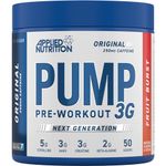 Applied Nutrition Pump 3G Pre Workout - Energy, Focus & Performance (375g - 25 Servings) (Fruit Burst)