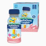 PediaSure Complete Reduced Sugar, 33% Less Sugar, Nutritional Supplement, 4 X 235 ml, Strawberry, 940 ml