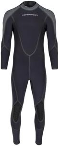 Henderson 5mm Men's Aqua Lock Back Zip Dive Fullsuit - Black - X-Large