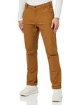 Carhartt Men's Rugged Flex Straight Fit Duck Double-Front Utility Work Pant, Carhartt Brown, W32/L34