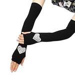 Sup-Coente Long Fingerless Gloves K