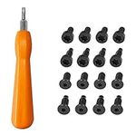 Doorbell Screwdriver Replacement, Screwdriver Kit 5 Types of Screws, Double-Ended T6 T15 Compatible with 2ND Video Doorbell, Doorbell 2, Pro and Elite, Doorbell Screwdrivers, for Battery Replacement