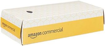 AmazonCommercial 2-Ply White Flat Box Facial Tissue (416968)|Bulk for Business|FSC Certified, Unscented, 3000 Count (30 Packs of 100)(8 x 8 Sheet), White