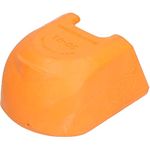 AB Tools Trailer Pressed Steel Hitch Coupling Soft Cover Protector High Visibility Orange