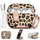 Polislime for AirPods Pro 3 Case 2025 with Safety Lock - Leopard Print