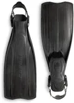 Cressi Unisex Pro Light - Premium Scuba Diving Heel Fins, Black, M L UK