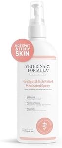 Veterinary Formula Clinical Care Hot Spot & Itch Relief Medicated Spray, 8oz – Easy to Use Spray for Dogs & Cats – Helps Alleviate Sensitive Skin, Scratching, and Licking of Coat