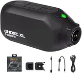 Drift Ghost XL Action Camera - 1080P HD 30FPS Video, 9 Hour Battery, Waterproof, 300 Degree Rotating Lens. Ideal Vlogging Camera, Bike or Motorbike Camera. In Black