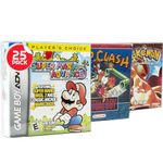 Display Case Protectors Compatible for GBA Box - Scratch/Water/Moisture Resistant Boxes Compatible with Super Mario, Pokemon, Legend of Zelda, Castlevania, Metroid, Final Fantasy (Pack of 25)