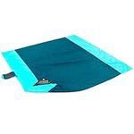 Grand Trunk Beach Blanket or Picnic Blanket with Patented Sand Anchor Pockets, Stake Loops and Attached Stuff Sack - Best Outdoor Blanket for Travel, Blue Lagoon