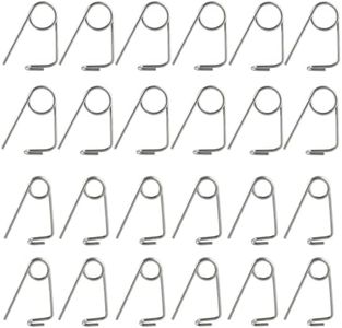 Indanpow Replacement for Reusable Cotter Pins 12 Small 12 Large (24 Pack) | Replace 140-131 Reusable Locking Safety Pin
