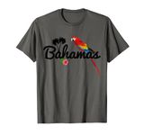 Bahamas Parrot Tropical Plants Bahamian Vintage Bahamas T-Shirt