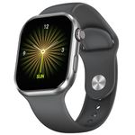 Fire-Boltt Brillia Smart Watch with 51.3mm (2.02 inch) AMOLED Display, Bluetooth Calling, SpO2, Heart Rate Monitoring, 120+ Sports Modes (Brillia, Dark Grey)