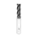 SPEED TIGER P-SE Carbide Square End Mill - Micro Grain Carbide End Mill for Alloy Steels/Hardened Steels - 4 Flute - 10mm 75L- Made in Taiwan (1 Piece, 10mm)