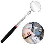 Xumann Car Inspection Mirror, Telescopic Mirror, Inspection Mirror On a Stick Tools