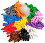 Strictly Briks Compatible with Lego Classic Bricks Starter Kit, 12 Colors, 144 Pieces, 1x4 Inches, Building Creative Play Gift Set for Ages 3 and Up, 100% Compatible with All Major Brick Brands