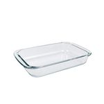 Glass Baking Dish for Oven, Rectangular Glass Oven Dish, Glass Lasagne Dish, Oven Proof Dish for Baking, Glass Roasting Dish, Rectangle Glass Dish, Oblong Casserole Dish (1pcs-s-1.5L)