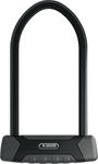 ABUS U-Shackle Lock Granit XPlus 540/160 + USH540-Holder - Bicycle Lock with Strong Parabolic Shackle - 300 mm Shackle Height - ABUS Security Level 15 - Black