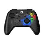 GameSir T4 Pro Wireless Controller for Switch/PC/iOS/Android, Dual Shock Bluetooth Mobile Phone Gamepad Joystick for Apple Arcade MFi Games