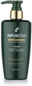 Beauty Gang Experts Infusions RENNOVADOR Shampoo 300 ml | Deep Nourish & Reconstruct | For Sensitized, Color & Chemically Treated Hair | All Hair Types
