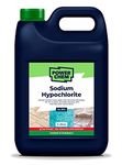 Sodium Hypochlorite 15% HIGH STRENGTH Patio Block Paving Driveway Cleaner Washer | Algae Weed Moss Mould Blackspot & Lichen Killer Remover | Chlorine Shock Treatment of Pools & Hot Tubs