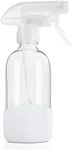 HOMBYS 8 Oz Empty Clear Glass Spray