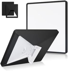 BarBaren for Starlink Mini Protective Cover, Starlink Mini Cover Liquid Silicone Case for Satellite Dish Shell Anti-Bump and Anti-Drop, with Adhesive Stickers (Black)