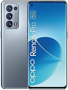 OPPO Reno 6 Pro - Smartphone 5G Débloqué, 12 Go RAM + 256 Go, Ecran AMOLED 90Hz 6,55", Snapdragon 870, Caméra Sony 50 MP, Mode 108 MP, Charge Ultra Rapide 100% en 31 mins, 4500 mAh, Gris [version FR]