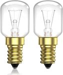 Bonlux 40W E14 Cooker Hood Light Bulb, T25 Dimmable Incandescent Bulbs, Heat Resistant up to 300°C, Warm White for Cooker Hood Bulb Screw, Oven Bulb, Range Hood Lighting (Pack of 2)