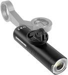 SHARKODIN Bike Headlight Rechargeable, Rotating Lens Anti-Glare Bicycle Light for Night Riding, IP66 Water and Dust Proof, for MTB Road Gravel Bike, Compatible with Garmin (1200 Lumens 4000 mAh)