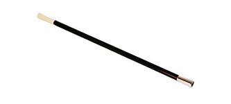 HENBRANDT CIGARETTE HOLDER, Black, Plastic, 1920's Style, 33 cm, Button Closure