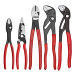 KNIPEX Tools 9K 00 80 150 US 5 Pc Core Pliers Set in Tool Roll