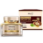 St.Botanica Argan Oil Anti Wrinkle Night Cream 50g Infused with Argan Oil for Smooth & Youthful-looking Skin | No Parabens & Sulphates | Vegan & Cruelty Free