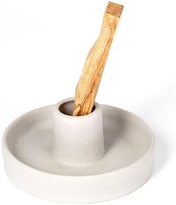 IMEEA Palo Santo Holder Ceramic Palo Santo Burner Palo Santo Sticks Holder Incense Burner for Palo Santo Sage Holder Scented Wood Stand