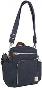 Travelon Anti-Theft Heritage Tour Bag, Indigo, One Size