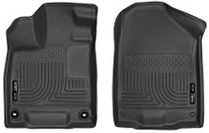 Husky Liners 18431 Black Fits 2017-19 Honda Ridgeline Weatherbeater Front Floor Mats