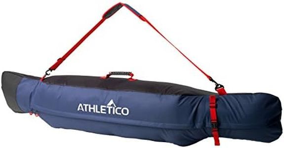 Athletico Freestyle Padded Snowboard Bag - Travel Bag for Single Snowboard Up to 175cm (Black/Blue)