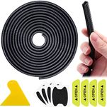 Car Door Edge Guards Strip 33Ft(10M) Universal Rubber U Shape Edge Trim Car Door Edge Protection Seal Lining No Glue, Car Door Edge Protector Anti-Collision for Sedan, Trucks, SUV, ATV, Boats