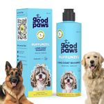 The Good Paws Ruffunzel Long Coat Shampoo and Conditioner | Made Safe | Detangling Dog Shampoo for Shih Tzu, Golden Retriever, German Shepherd | All Natural | Restores Shine | 250 ml