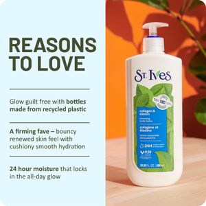 St Ives Collagen Body Lotion 621ml – Hydrating Moisturizer