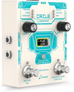 Donner Guitar Looper Pedal – Compact Loop Station for Electric Guitar