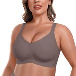 Wireless Push Up Bras for Women Seamless Bra Full Support Bralettes