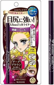 Heroine Makeup SP Long Stay Sharp Gel Liner 02 Dark Brown 0.07g