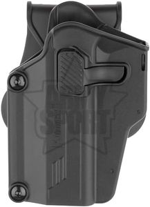 Amomax Fondina Mancina Universale con Paddle (Nera)
