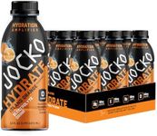 Jocko Fuel Hydrate Electrolyte Drinks - Sports Drink Hydration Amplifier, Thirst Quencher - Scientifically Formulated Electrolyte Blend Island Orange Flavor 16 Oz (12 Pack)