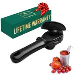 Bellemain- Safe Cut Stainless Steel Ergonomic Can Opener, Manual | Smooth Edge Stainless Steel Can Opener Perfect For Home Chefs and Restauraunts