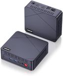 origimagic Mini PC N97, 16GB DDR4 512GB PCle SSD Mini Computer, Dual HDMI, 4K Triple Display, Full Function USB Type-C, Wi-Fi 5, USB 3.2, BT 5.0,Office/Home Use