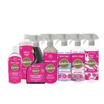 Fabulosa All-in-One General Household Cleaning Bundle, Cleaners and Fresheners, Antibacterial Sprays and Disinfectants Long Lasting Fabric Freshener and Laundry Cleanser, 7 Pack, Winter Angel