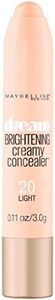 Maybelline New York Dream Brightening Creamy Concealer, Light, 0.11 oz.